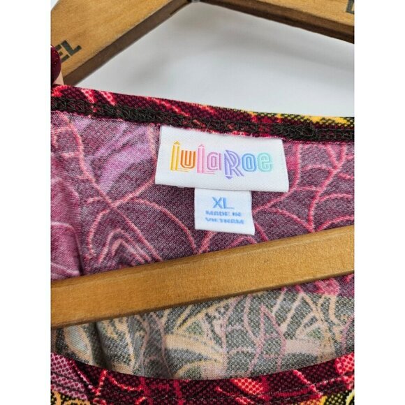 New Lularoe Disney Irma Tunic Top Womens XL Maleficent Villain TShirt - Picture 2 of 5